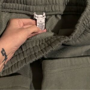 Better Together Women's Olive Green Track Pants